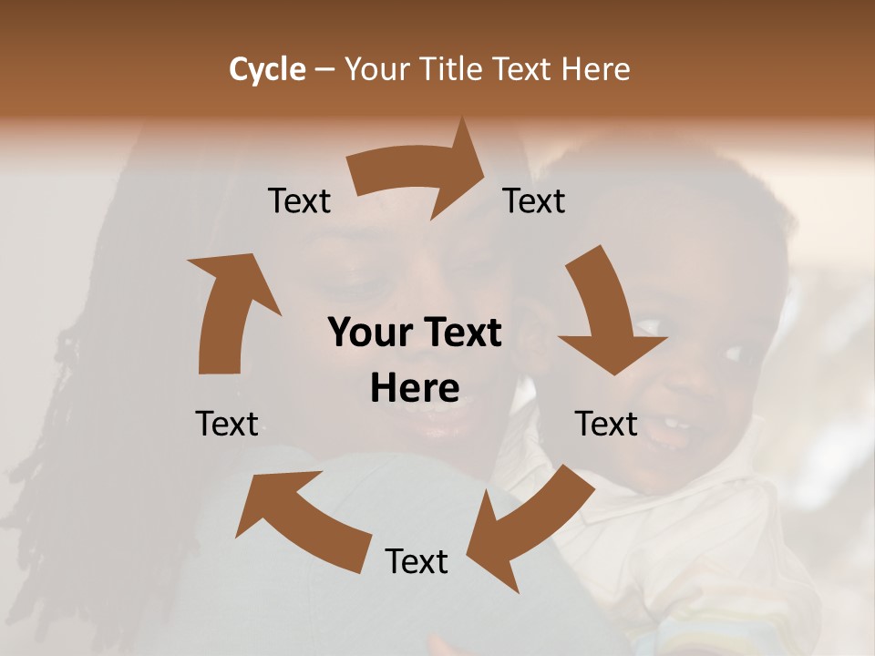 Blue Grunge Background With Dripping Blood PowerPoint Template