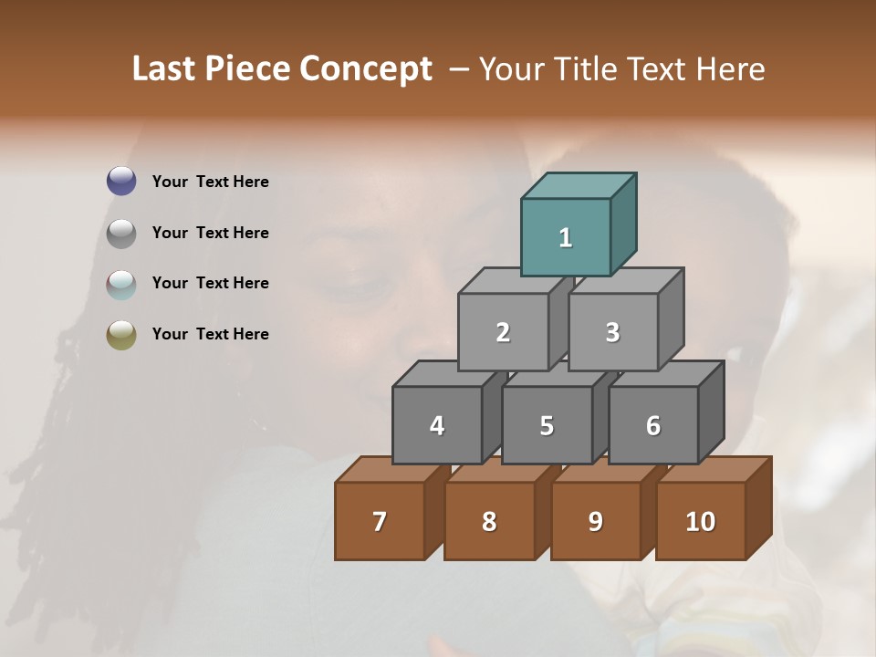 Blue Grunge Background With Dripping Blood PowerPoint Template