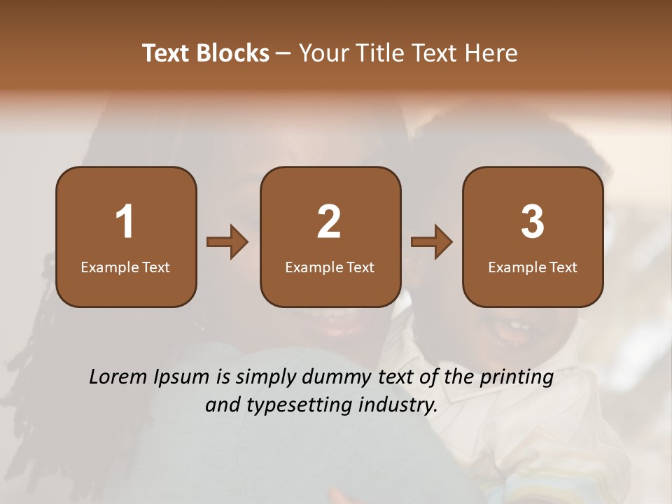 Blue Grunge Background With Dripping Blood PowerPoint Template