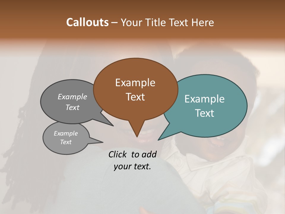 Blue Grunge Background With Dripping Blood PowerPoint Template