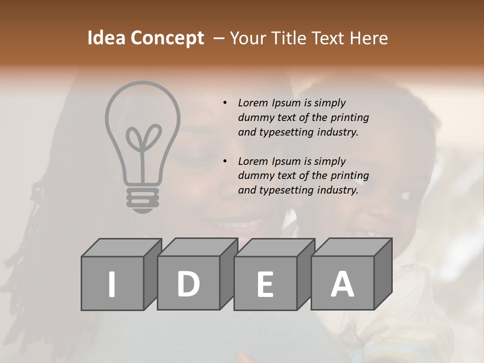 Blue Grunge Background With Dripping Blood PowerPoint Template