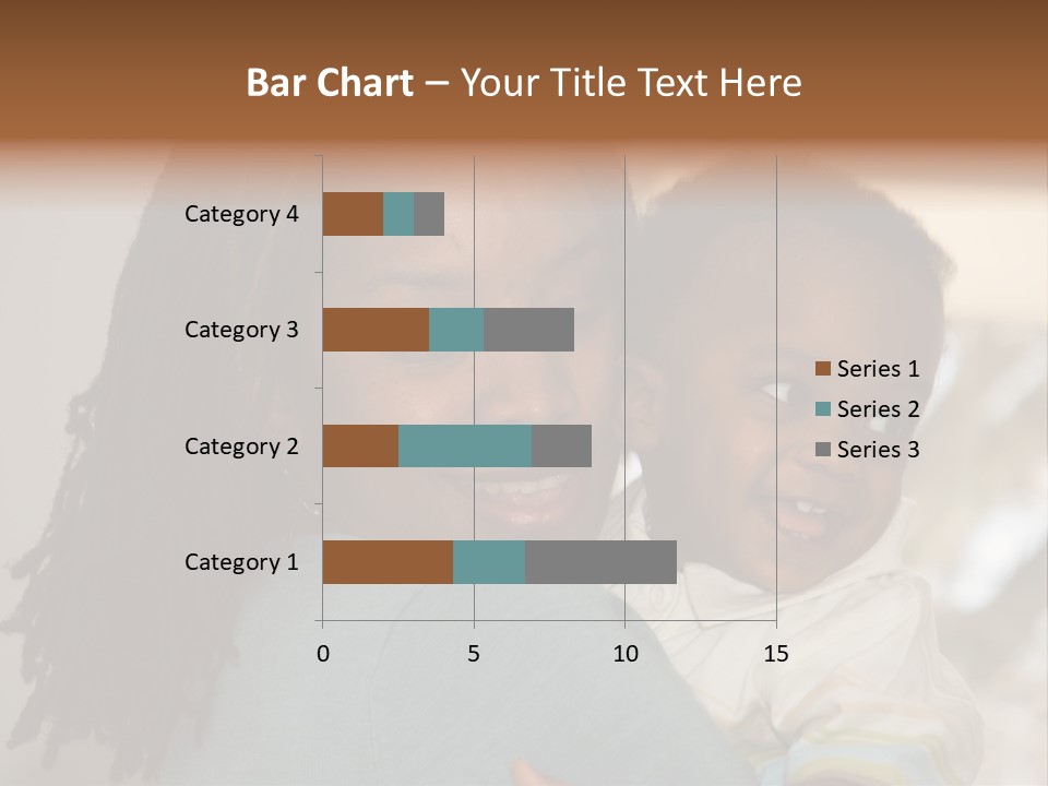 Blue Grunge Background With Dripping Blood PowerPoint Template