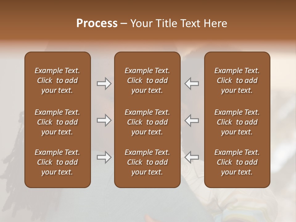 Blue Grunge Background With Dripping Blood PowerPoint Template