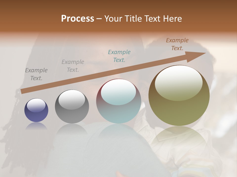 Blue Grunge Background With Dripping Blood PowerPoint Template