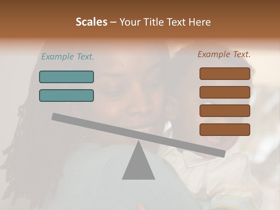 Blue Grunge Background With Dripping Blood PowerPoint Template