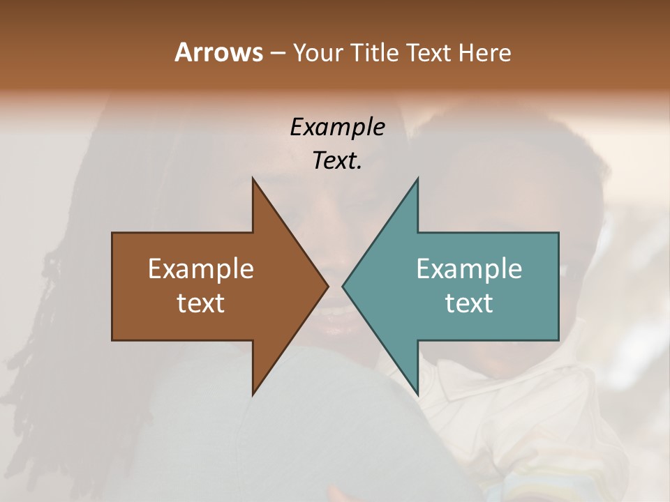 Blue Grunge Background With Dripping Blood PowerPoint Template