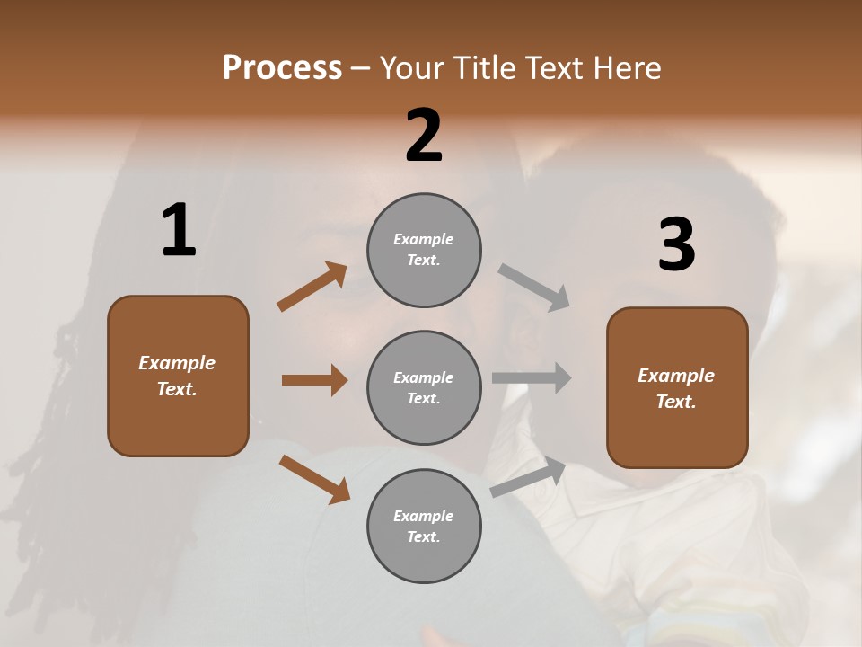 Blue Grunge Background With Dripping Blood PowerPoint Template