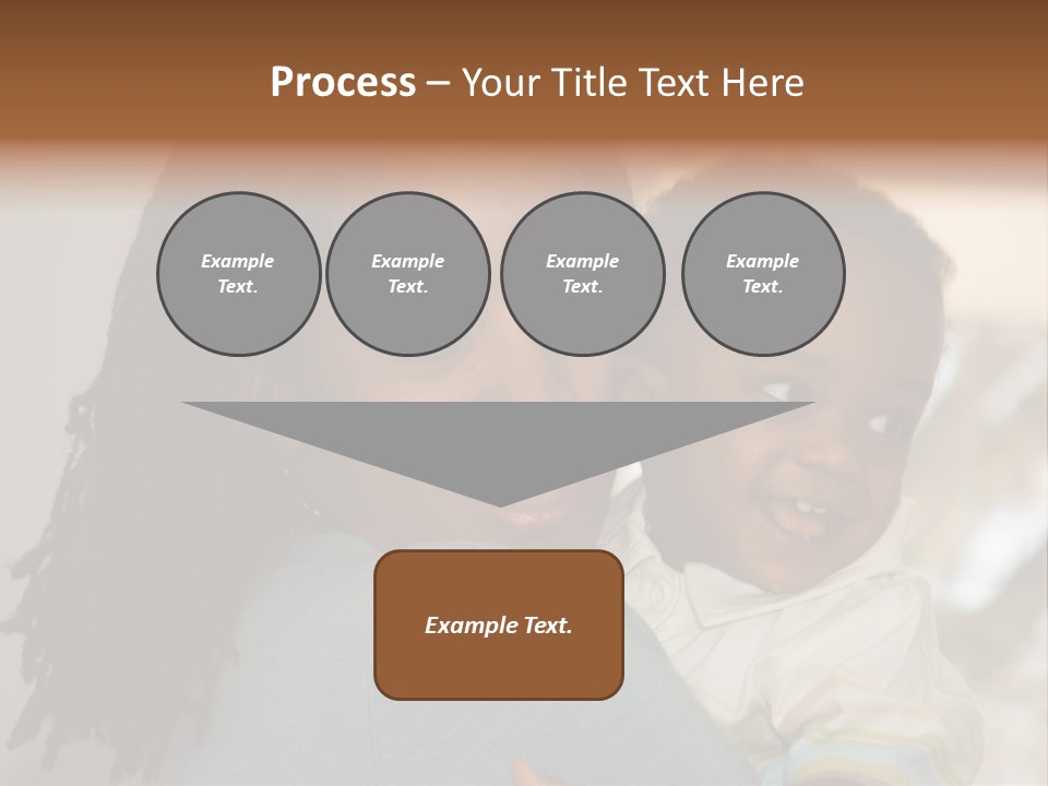 Blue Grunge Background With Dripping Blood PowerPoint Template