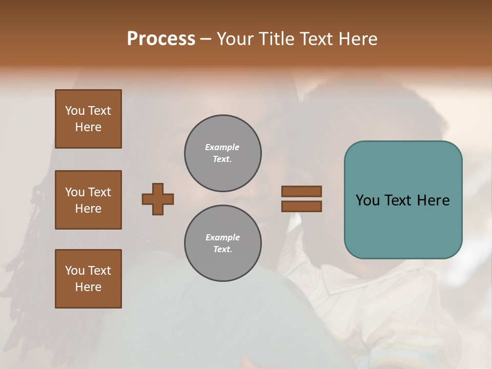 Blue Grunge Background With Dripping Blood PowerPoint Template