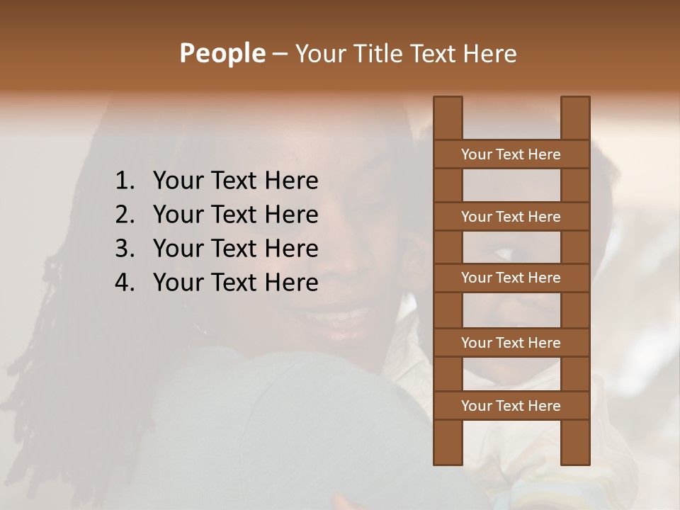 Blue Grunge Background With Dripping Blood PowerPoint Template