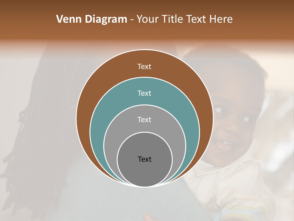 Blue Grunge Background With Dripping Blood PowerPoint Template