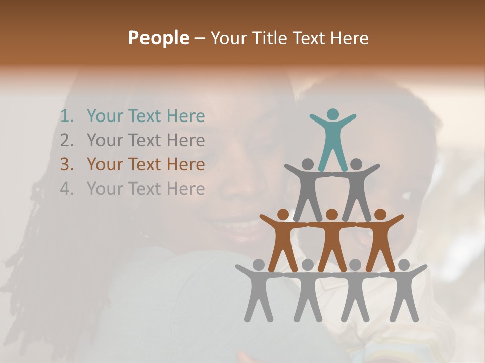 Blue Grunge Background With Dripping Blood PowerPoint Template