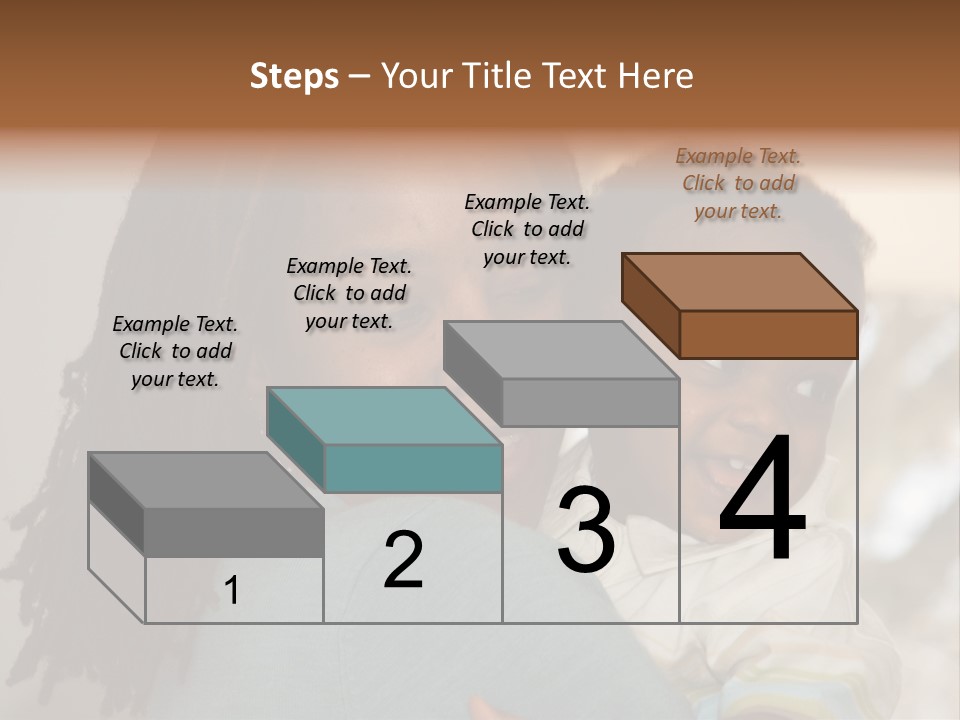 Blue Grunge Background With Dripping Blood PowerPoint Template