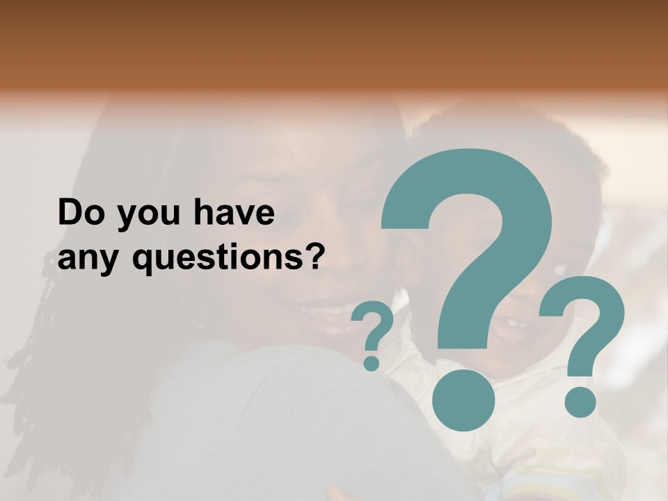 Blue Grunge Background With Dripping Blood PowerPoint Template