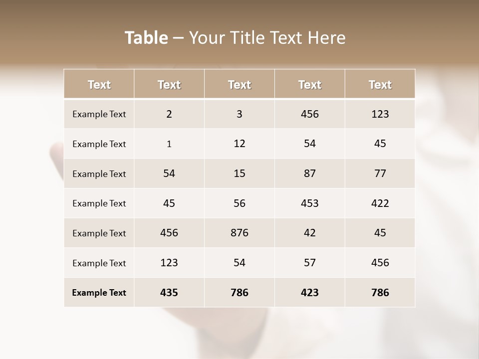 Store Fronts PowerPoint Template