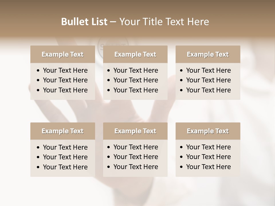 Store Fronts PowerPoint Template