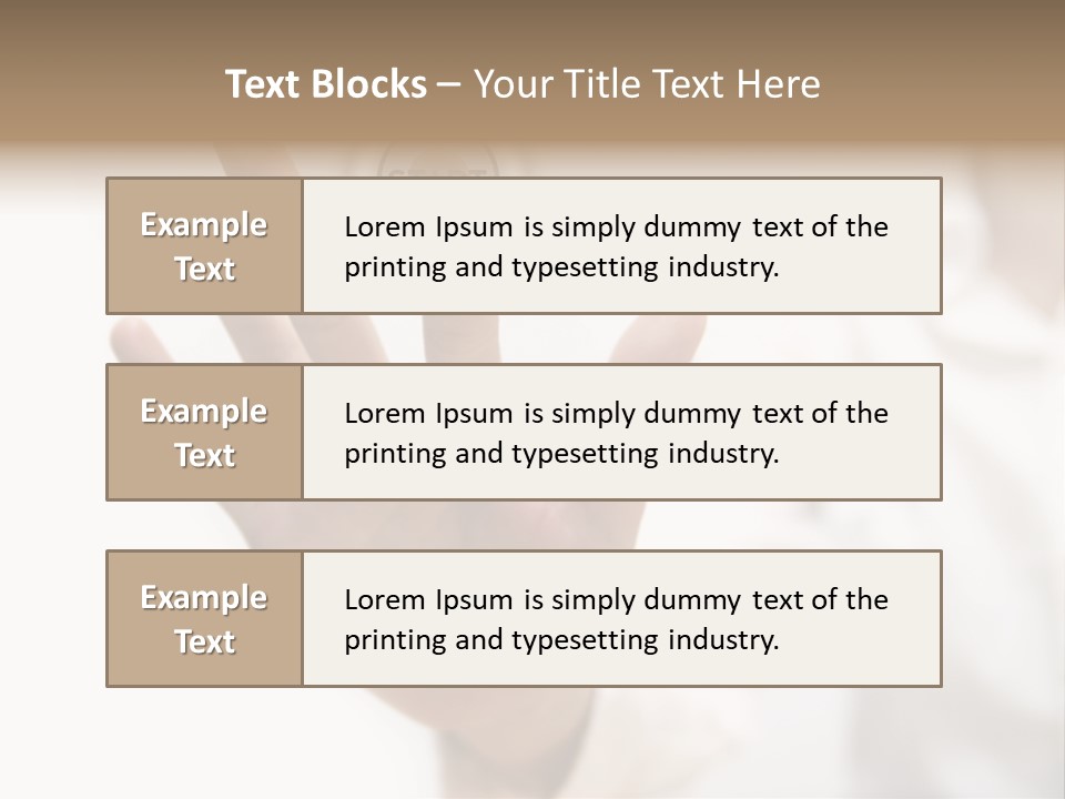 Store Fronts PowerPoint Template