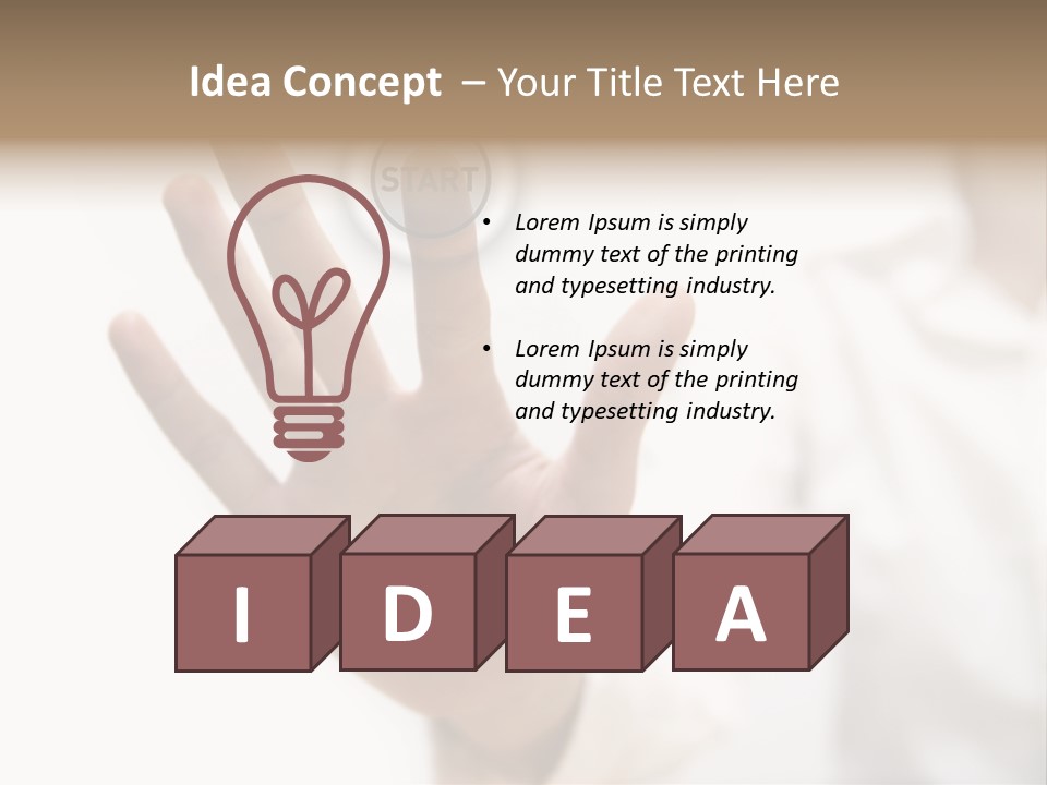 Store Fronts PowerPoint Template