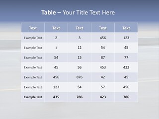 A Woman Running On A Road With A Blurry Background PowerPoint Template