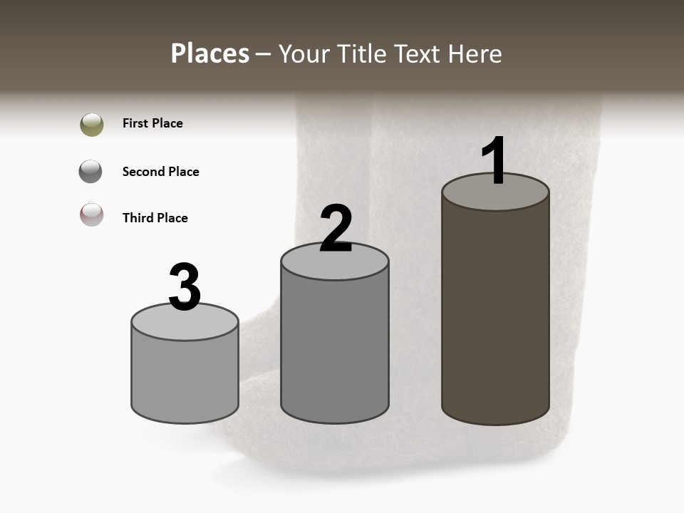 Child's Valenki - Russian Felt Footwear PowerPoint Template