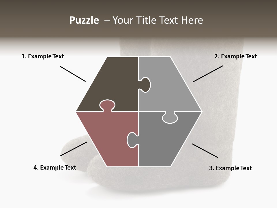 Child's Valenki - Russian Felt Footwear PowerPoint Template