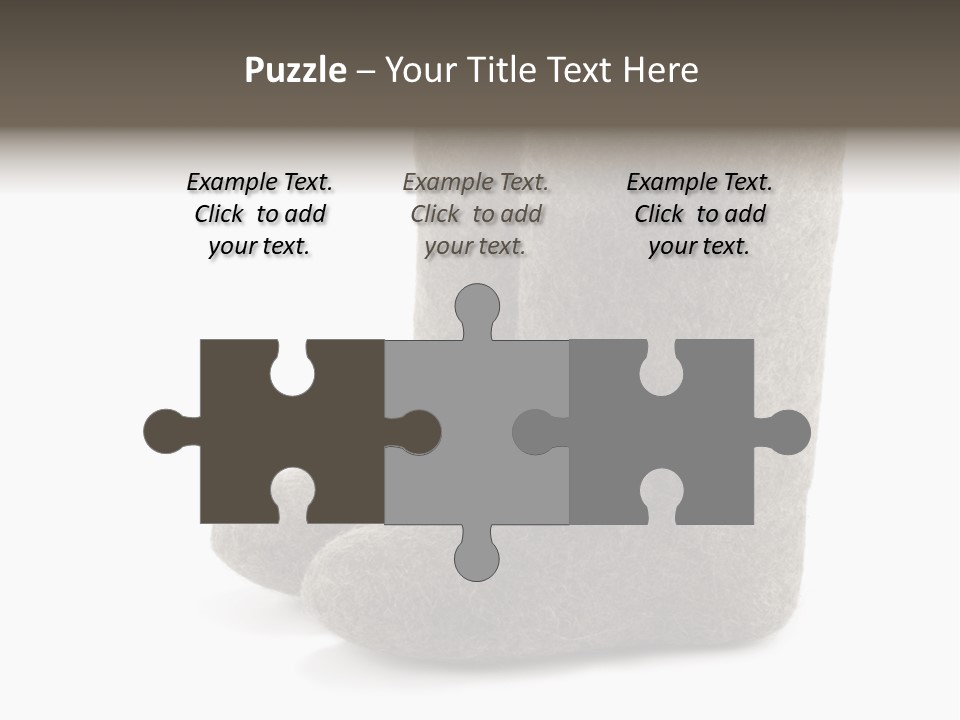 Child's Valenki - Russian Felt Footwear PowerPoint Template