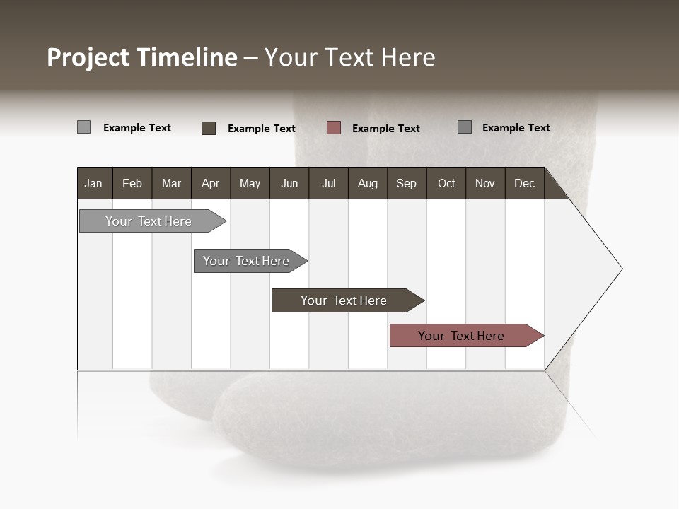 Child's Valenki - Russian Felt Footwear PowerPoint Template