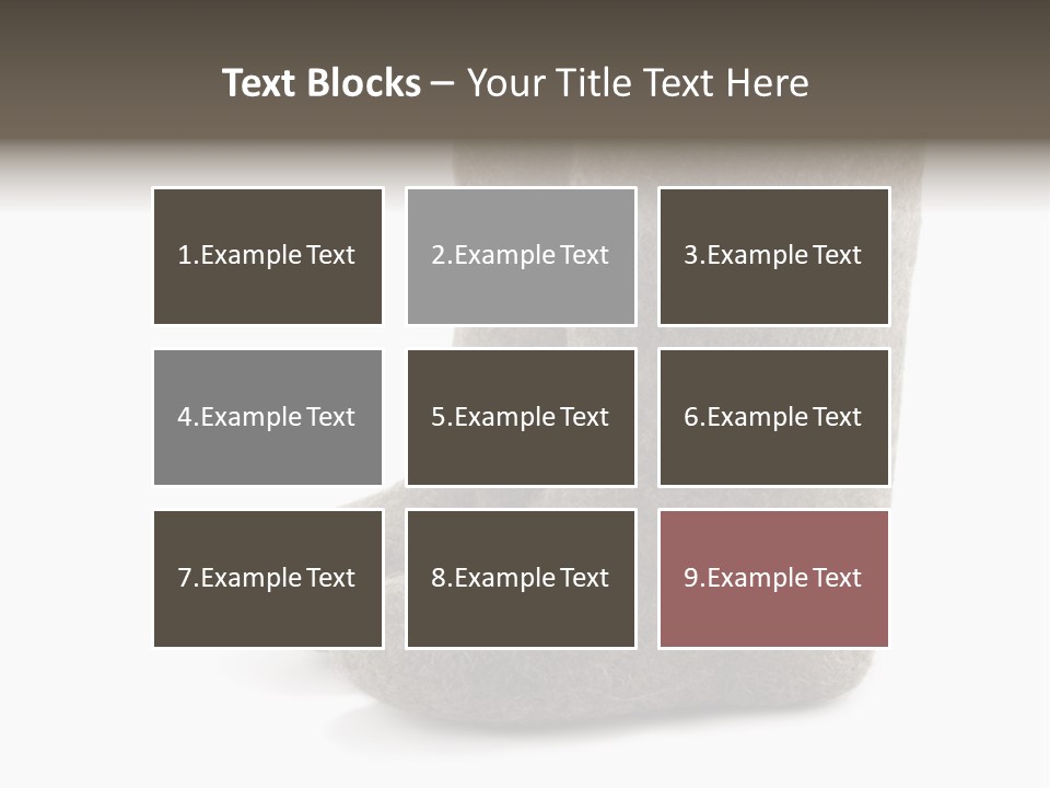 Child's Valenki - Russian Felt Footwear PowerPoint Template