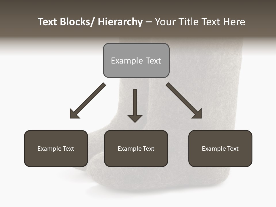 Child's Valenki - Russian Felt Footwear PowerPoint Template