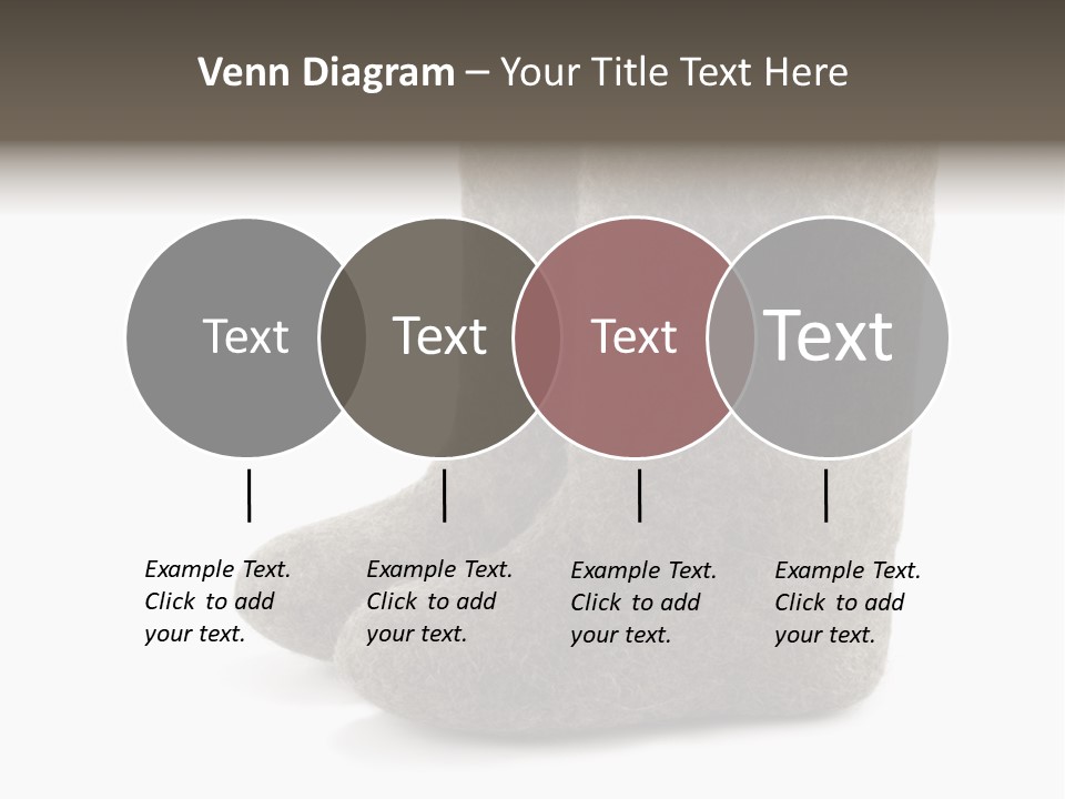 Child's Valenki - Russian Felt Footwear PowerPoint Template