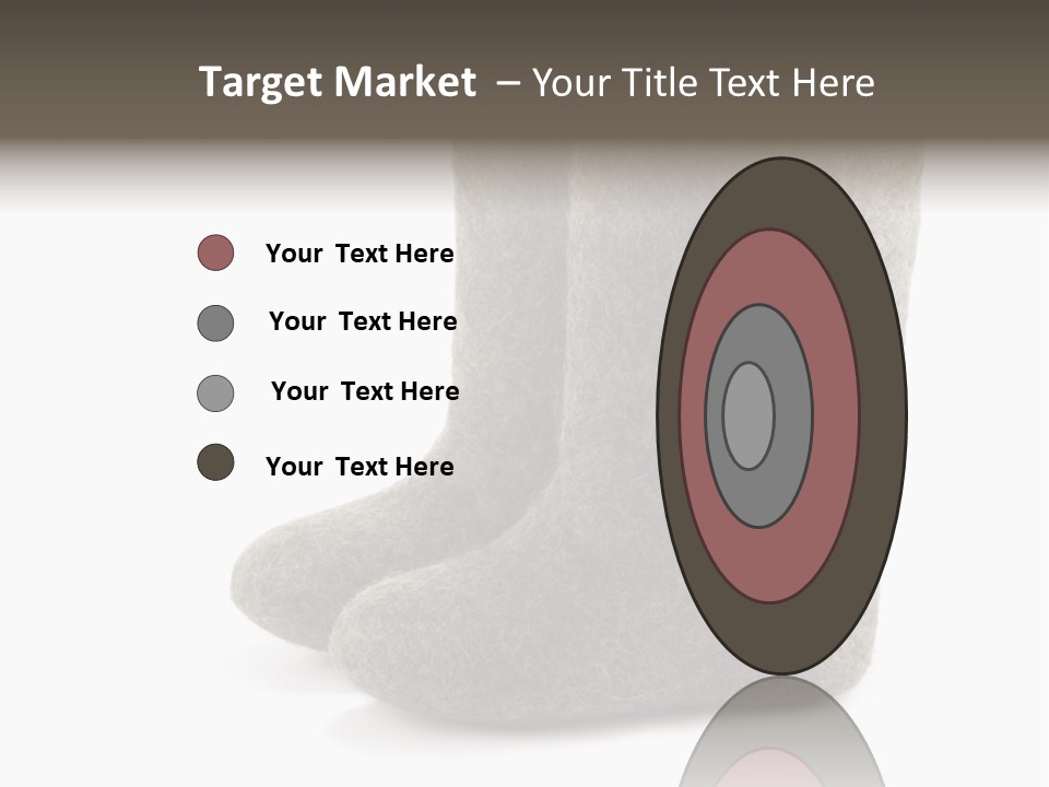 Child's Valenki - Russian Felt Footwear PowerPoint Template