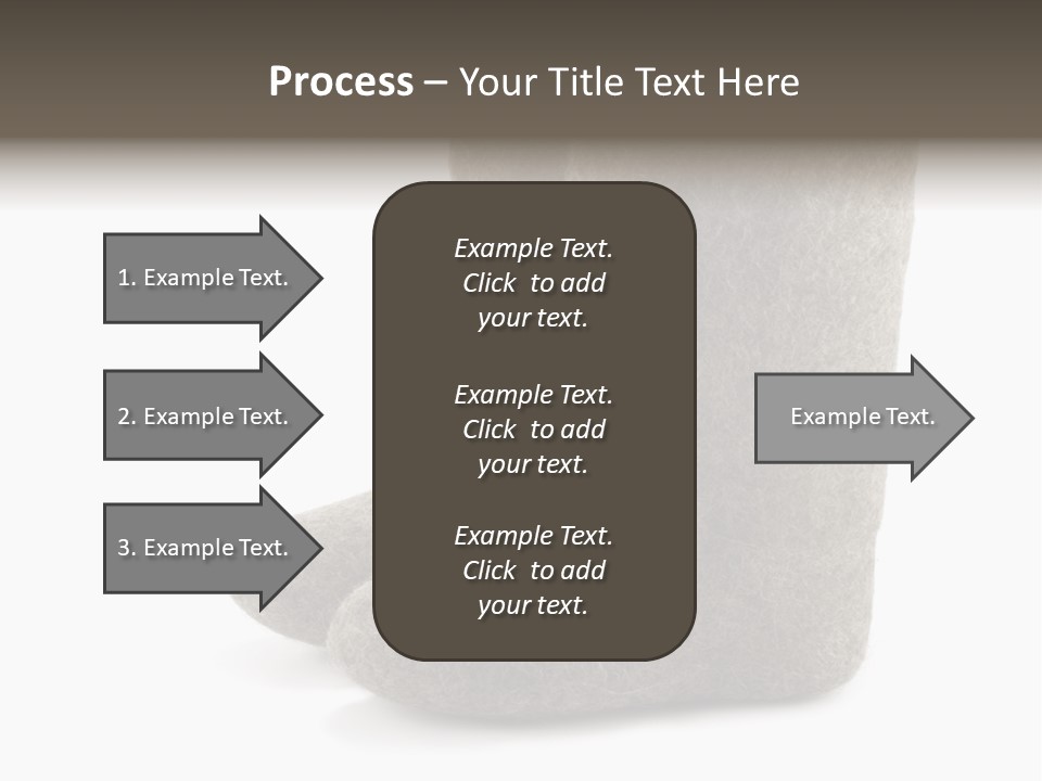 Child's Valenki - Russian Felt Footwear PowerPoint Template