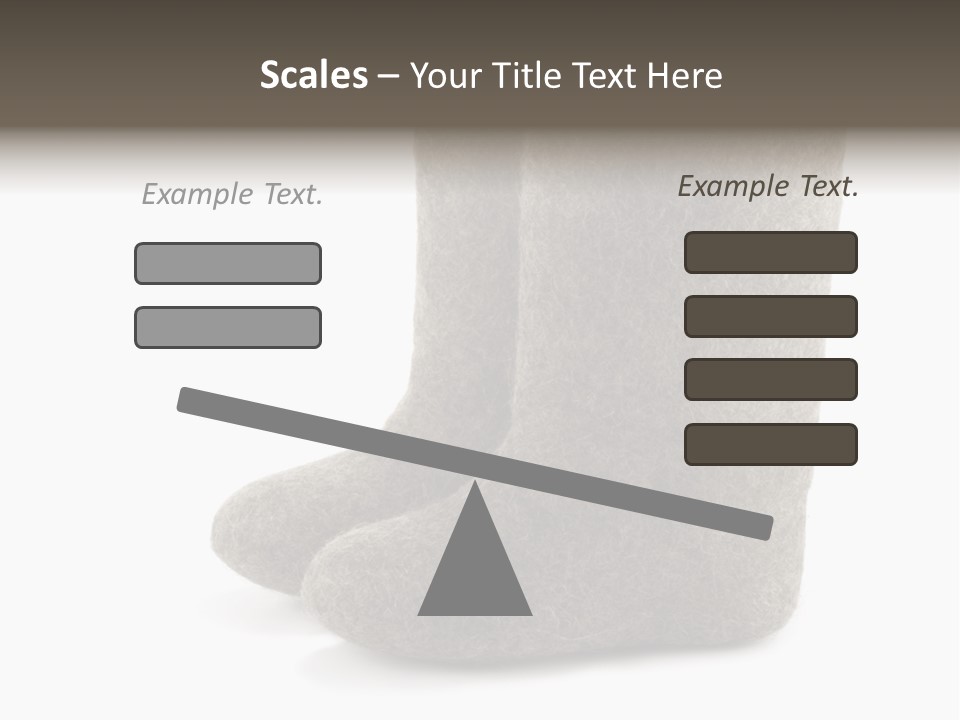 Child's Valenki - Russian Felt Footwear PowerPoint Template