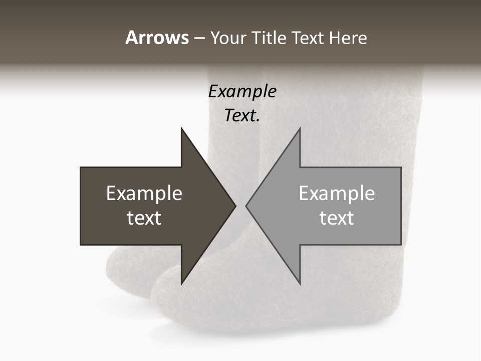 Child's Valenki - Russian Felt Footwear PowerPoint Template