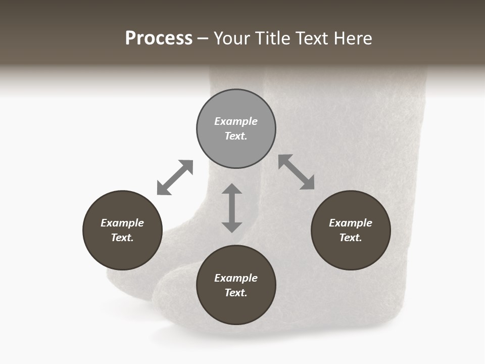 Child's Valenki - Russian Felt Footwear PowerPoint Template