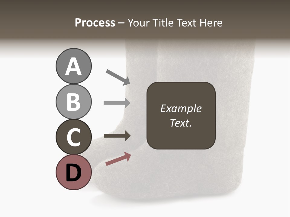 Child's Valenki - Russian Felt Footwear PowerPoint Template