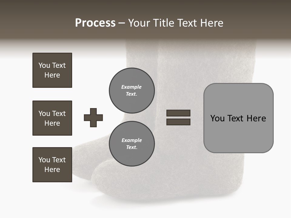 Child's Valenki - Russian Felt Footwear PowerPoint Template