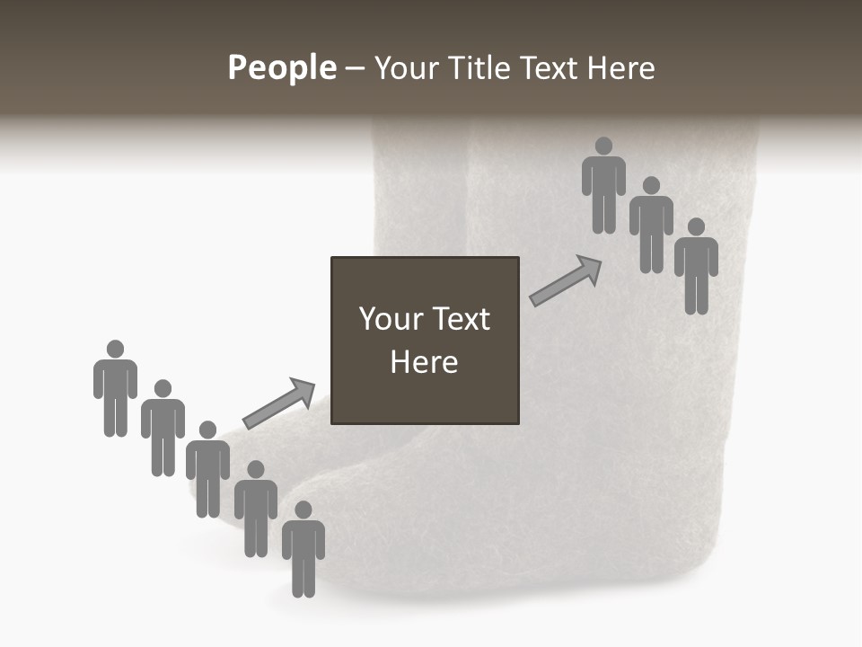 Child's Valenki - Russian Felt Footwear PowerPoint Template