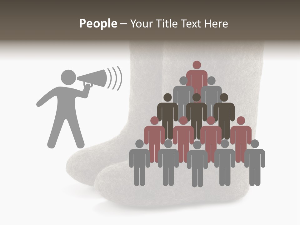 Child's Valenki - Russian Felt Footwear PowerPoint Template