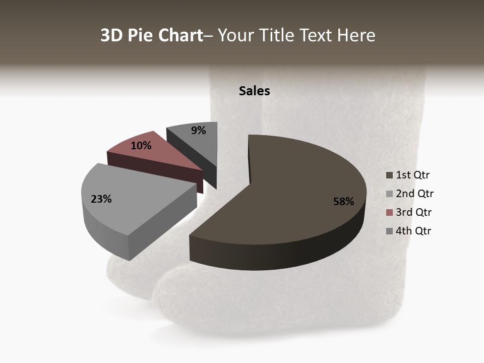 Child's Valenki - Russian Felt Footwear PowerPoint Template
