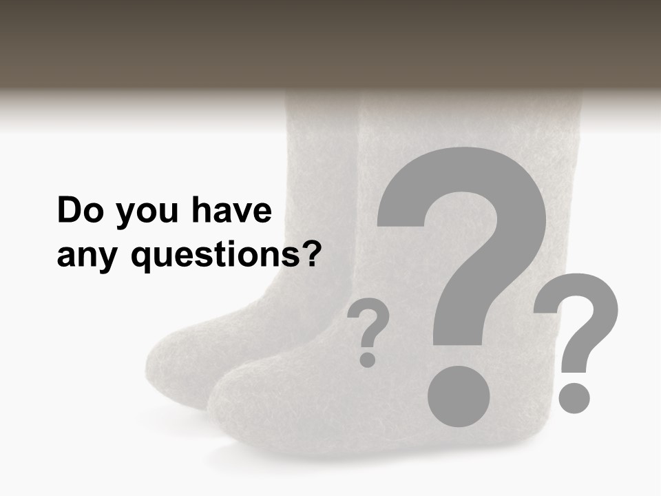 Child's Valenki - Russian Felt Footwear PowerPoint Template