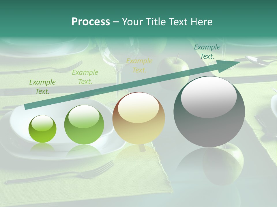 Trendy Table Setting PowerPoint Template
