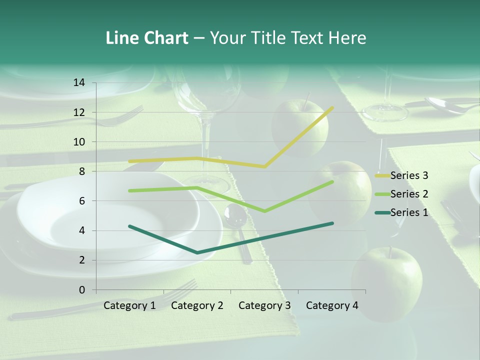 Trendy Table Setting PowerPoint Template