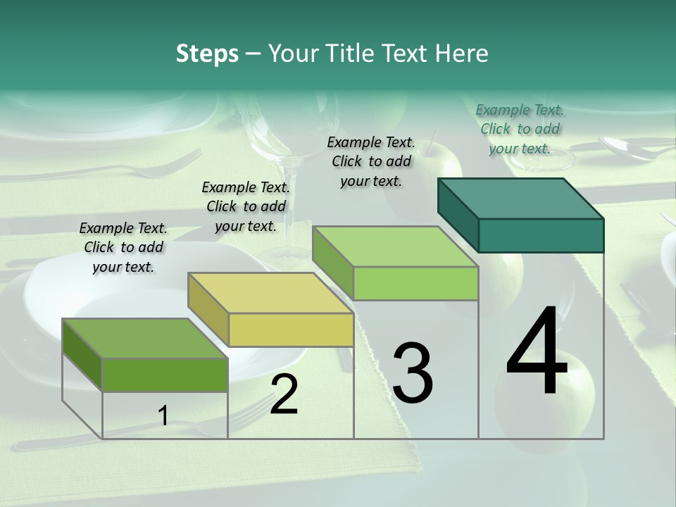 Trendy Table Setting PowerPoint Template