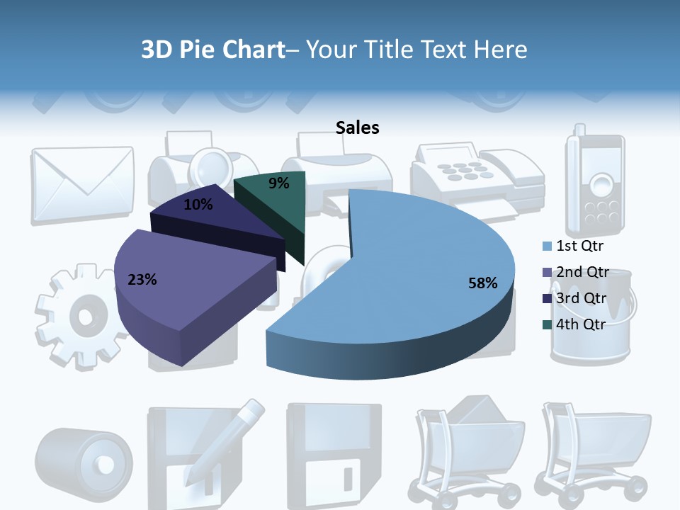 Red Wine Pouring Into Wine Glass PowerPoint Template