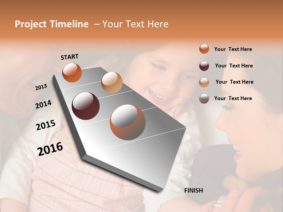 Great Dane In Front Of A White Background PowerPoint Template