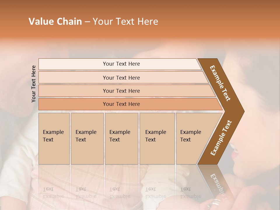 Great Dane In Front Of A White Background PowerPoint Template