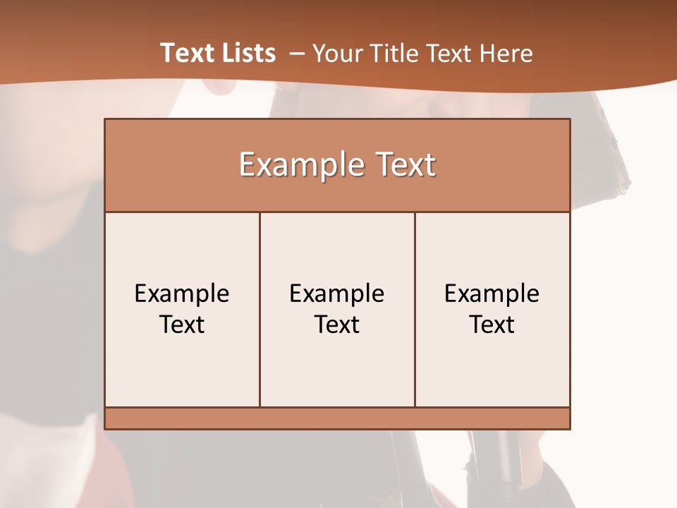 Photo Of Smiling Boy Singing A Rap Song PowerPoint Template