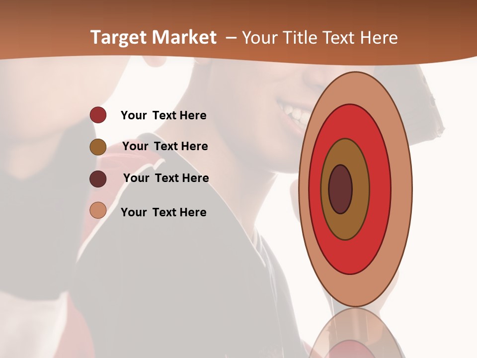 Photo Of Smiling Boy Singing A Rap Song PowerPoint Template