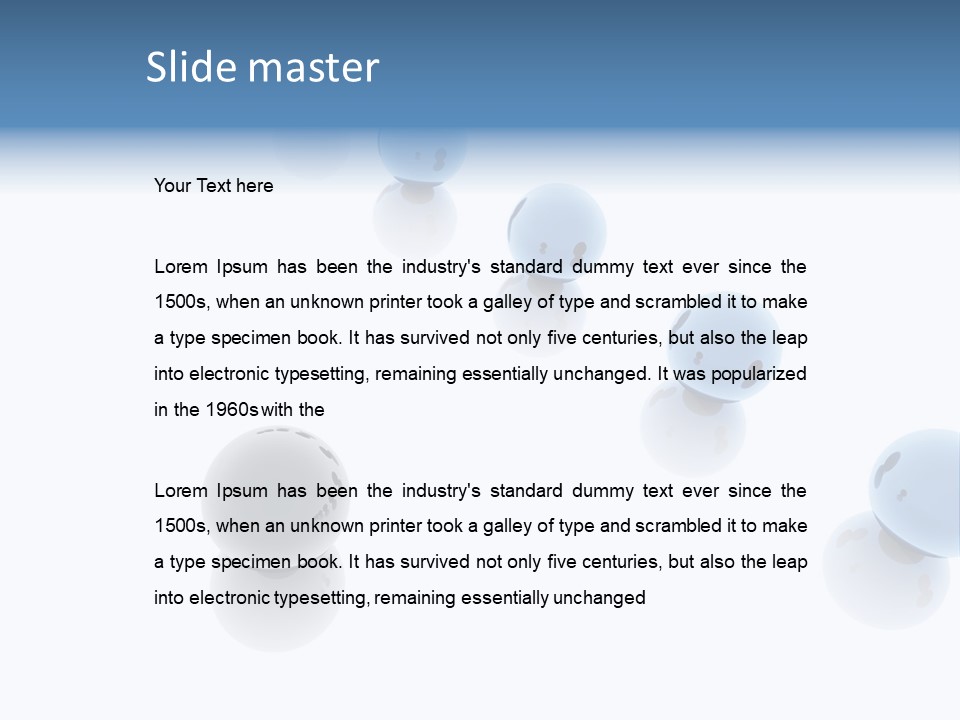 Masters. Fairway At Augusta PowerPoint Template